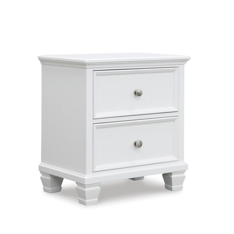 Signature Design by Ashley Fortman B680-92 Two Drawer Night Stand IMAGE 1
