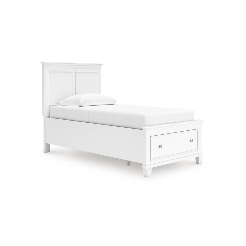 Signature Design by Ashley Fortman B680B24 Twin Panel Storage Bed IMAGE 1