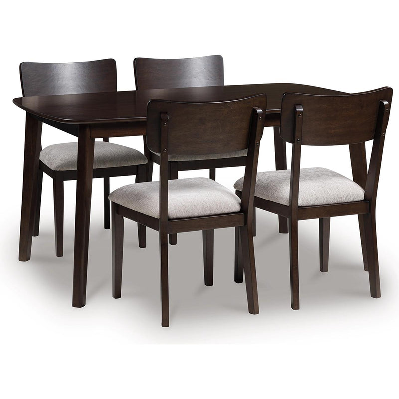 Signature Design by Ashley Mallenette PCD607-225 Dining Room Table Set IMAGE 1