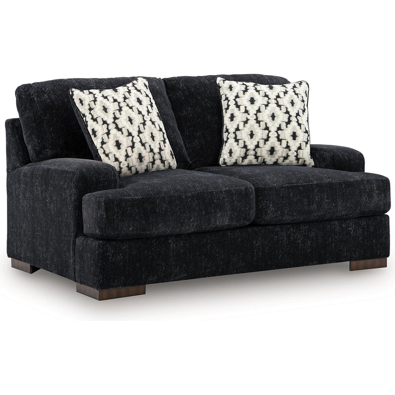 Benchcraft Whitmore Manor Stationary Fabric Loveseat 8040435 IMAGE 1