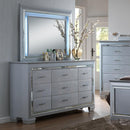  Crown Mark Lillian B7100 7 pc Queen Panel Bedroom Set IMAGE 3