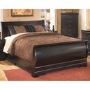  Size_Full -- Huey Vineyard B128B9 Full Sleigh Bed IMAGE 2