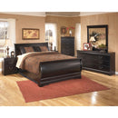  Size_Full -- Huey Vineyard B128B9 Full Sleigh Bed IMAGE 3
