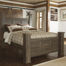 Size_Queen -- Juararo B251B3 Queen Poster Bed IMAGE 2