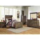  Signature Design by Ashley Trinell B446-52 Twin Panel Footboard IMAGE 3