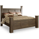  Size_California King -- Juararo B251B12 California King Poster Bed IMAGE 1