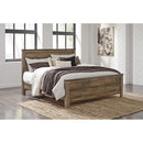  Size_King -- Trinell B446B23 King Panel Bed IMAGE 2