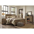  Size_King -- Trinell B446B23 King Panel Bed IMAGE 4