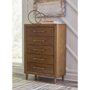  Signature Design by Ashley Lyncott B615 8 pc Queen Upholstered Panel Bedroom Set IMAGE 4