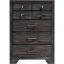  Crown Mark Jaymes B6580 7 pc Queen Sleigh Storage Bedroom Set IMAGE 4