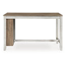  Signature Design by Ashley Skempton D394D8 7 pc Counter Height Dining Set IMAGE 3