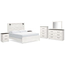  Signature Design by Ashley Gerridan B1190B28 8 pc King Panel Bedroom Set IMAGE 2