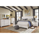  Size_King -- Willowton B267B11 King Sleigh Bed IMAGE 4