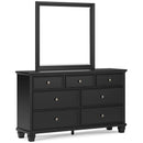  Signature Design by Ashley Lanolee B687B15 6 pc Queen Panel Bedroom Set IMAGE 3