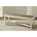  Signature Design by Ashley Bolanburg Bench D647-00 IMAGE 6