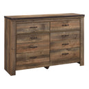  Signature Design by Ashley Trinell 6-Drawer Dresser B446-31 IMAGE 1