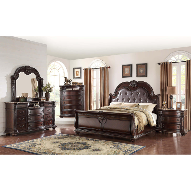  Crown Mark Stanley 3-Drawer Nightstand B1600-2 IMAGE 2