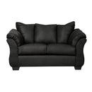  Manufacturer Color_Black -- Darcy 7500835 Loveseat IMAGE 1
