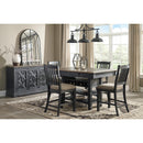  Signature Design by Ashley Tyler Creek Counter Height Dining Table with Pedestal Base D736-32 IMAGE 6