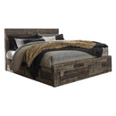  Size_King -- Derekson B200B12 King Panel Bed with 6 Storage Drawers IMAGE 1
