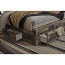  Size_King -- Derekson B200B12 King Panel Bed with 6 Storage Drawers IMAGE 4