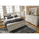  Size_King -- Bellaby B331B9 King Platform Bed with 2 Storage Drawers IMAGE 4