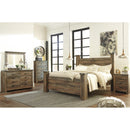  Size_King -- Trinell B446B45 King Poster Bed IMAGE 4