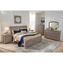  Size_King -- Lettner B733B8 King Sleigh Bed with 2 Storage Drawers IMAGE 5