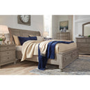  Size_California King -- Lettner B733B9 California King Sleigh Bed with 2 Storage Drawers IMAGE 6
