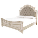  Size_California King -- Realyn B743B7 California King Upholstered Panel Bed IMAGE 1