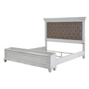  Size_King -- Kanwyn B777 King Upholstered Panel Storage Bed IMAGE 3