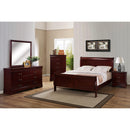  Size_Queen -- Louis Philip B3850-Q Queen Sleigh Bed IMAGE 2
