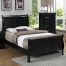  Size_Twin -- Louis Philip B3950-T Twin Sleigh Bed IMAGE 1