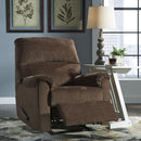  Manufacturer Color_Chocolate -- Nerviano 1080229 Zero Wall Recliner IMAGE 4