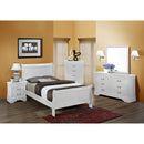  Size_Twin -- Louis Philip B3650-T Twin Sleigh Bed IMAGE 2