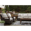  Signature Design by Ashley Paradise Trail P750-821 Swivel Lounge Chair IMAGE 5