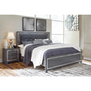  Size_King -- Lodanna B214B10 King Panel Bed IMAGE 1