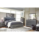  Size_King -- Lodanna B214B11 King Panel Bed with 2 Storage Drawers IMAGE 12