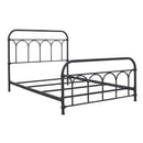  Size_Full -- Nashburg B280-672 Full Metal Bed IMAGE 3