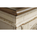  Signature Design by Ashley Realyn TV Stand with Cable Management W743-68 IMAGE 5