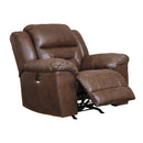  Manufacturer Color_Chocolate Motion Type_Power -- Stoneland 3990498 Power Rocker Recliner IMAGE 3