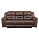  Manufacturer Color_Chocolate Motion Type_Reclining -- Stoneland 3990488 Reclining Sofa IMAGE 1
