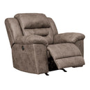  Manufacturer Color_Fossil Motion Type_Power -- Stoneland 3990598 Power Rocker Recliner IMAGE 3
