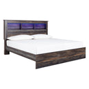  Size_King -- Drystan B211B53 King Bookcase Bed IMAGE 1