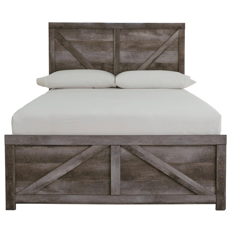  Signature Design by Ashley Wynnlow B440B17 Full Crossbuck Panel Bed IMAGE 2