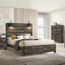  Size_Queen -- Carter B6800-Q-BED Queen Panel Bed in One Box IMAGE 1