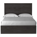  Size_Queen -- Belachime B2589B2 Queen Panel Bed IMAGE 2
