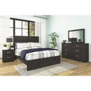  Size_Queen -- Belachime B2589B2 Queen Panel Bed IMAGE 5