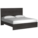  Size_King -- Belachime B2589B4 King Panel Bed IMAGE 1