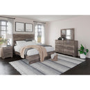  Size_Queen -- Ralinksi B2587B2 Queen Panel Bed IMAGE 5